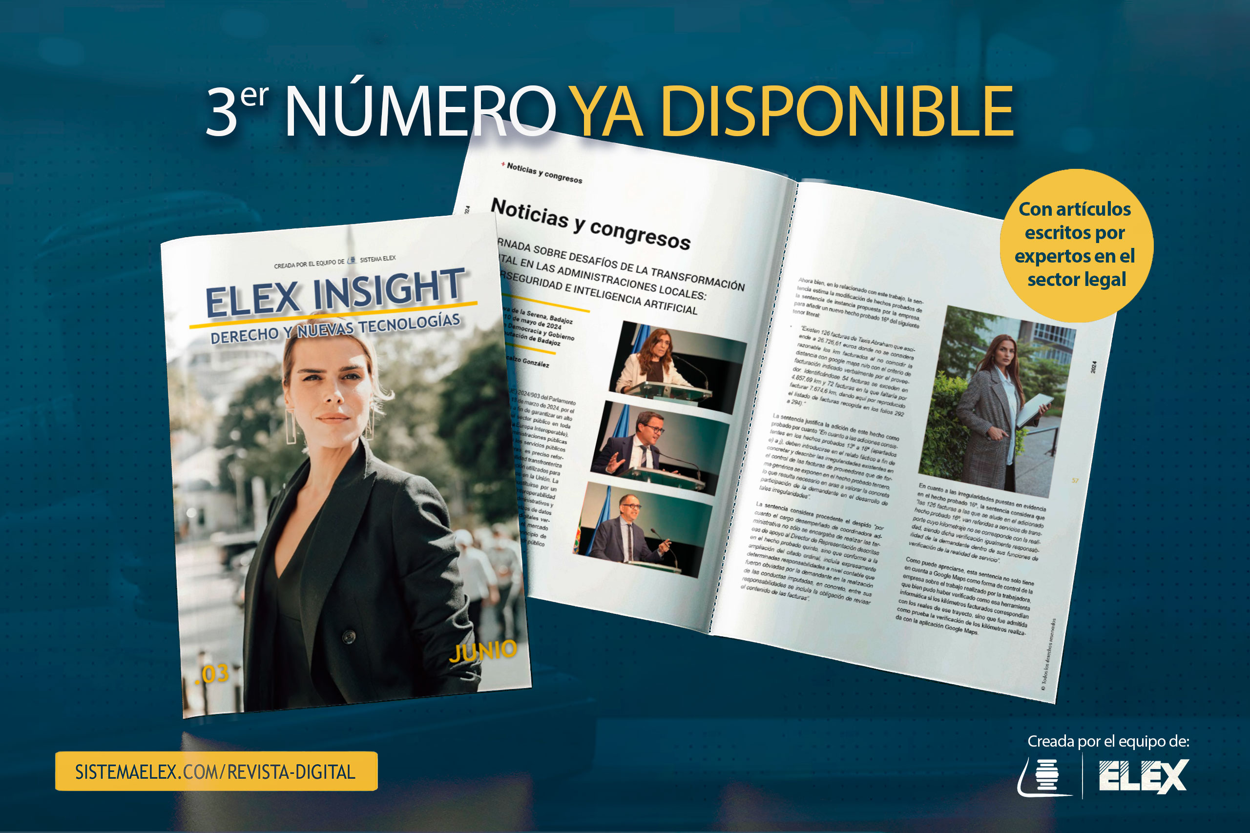 nuevo número revista digital elex insight sector legal juridico