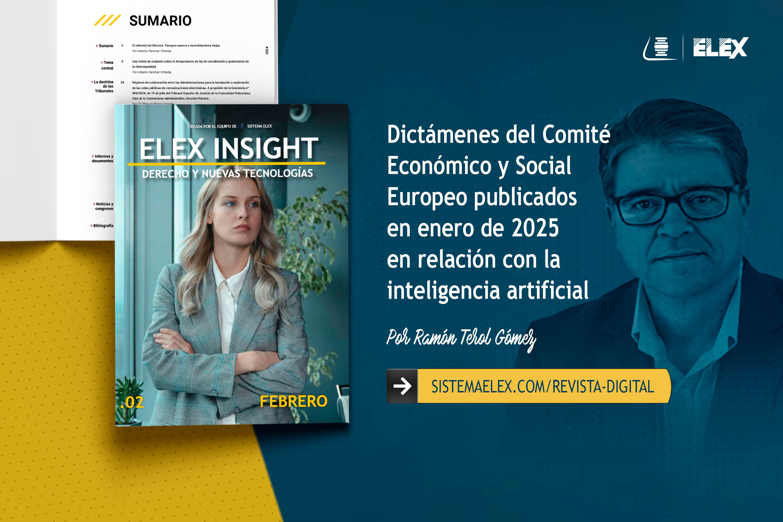 Dictámenes del Comité Económico y Social Europeo publicados en enero de 2025 en relación con la inteligencia artificial.